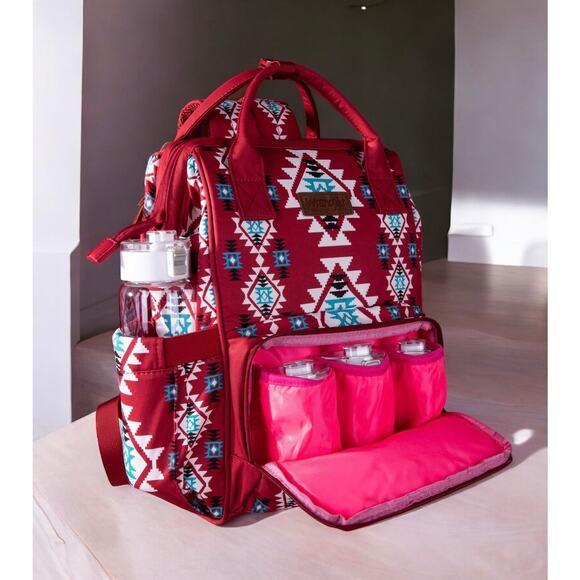 Wrangler Red Large Multi-Use Backpack or Baby Travel Bag *Brand NEW in Box* - Picture 4 of 7